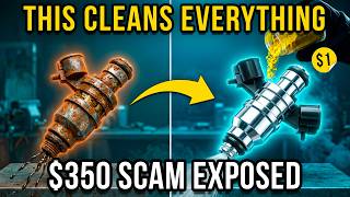 $1 Powder CLEANS Any Clogged Fuel Injector in 5 Minutes — AutoZone Loses $350 Every Time