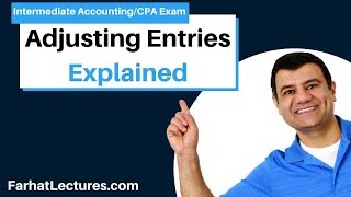 Adjusting Entries:  FAR Boot Camp Part 2 of 5. CPA exam