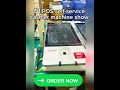 How it’s Made 🔧Q1 POS self-service kiosk preparation before screen pasting #pos #kiosk #factory