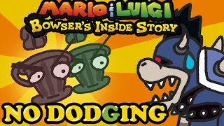 I Couldn't Dodge AT ALL In this Mario and Luigi Challenge! (M&L Bowsers Inside Story Dodgeless)