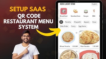 How to Set Up QR Menu Maker SaaS | Contactless QR Code Restaurant Menu |