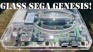 Glass Sega Genesis!! Custom Hand Built!!