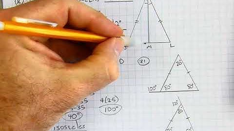 4 5 Isosceles & Equilateral triangle answers