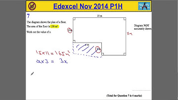 Edexcel Maths P1 Nov 2014 Higher Q7