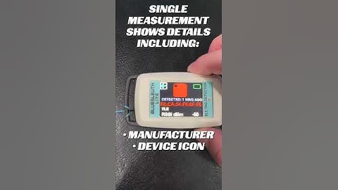 BlueSleuth-Lite BLE tag detector