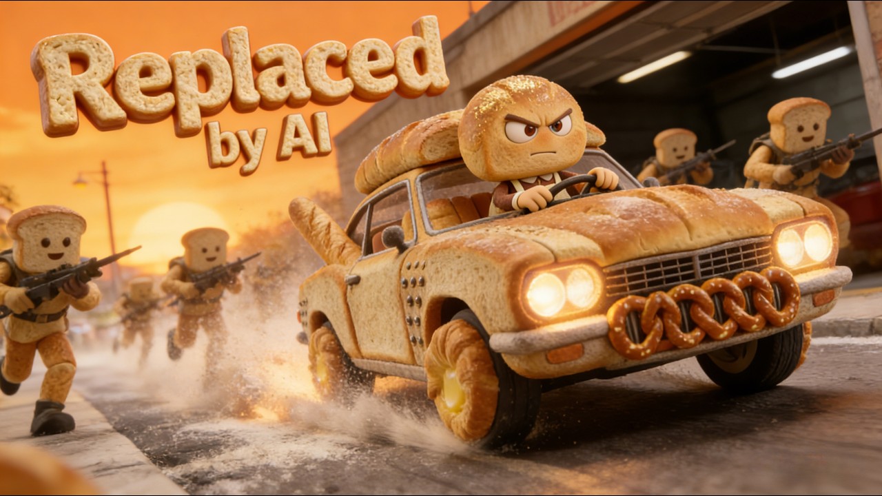 REPLACED BY AI! | AI Short Film Made with Seedance 2.0 & Kling 3.0 ...
