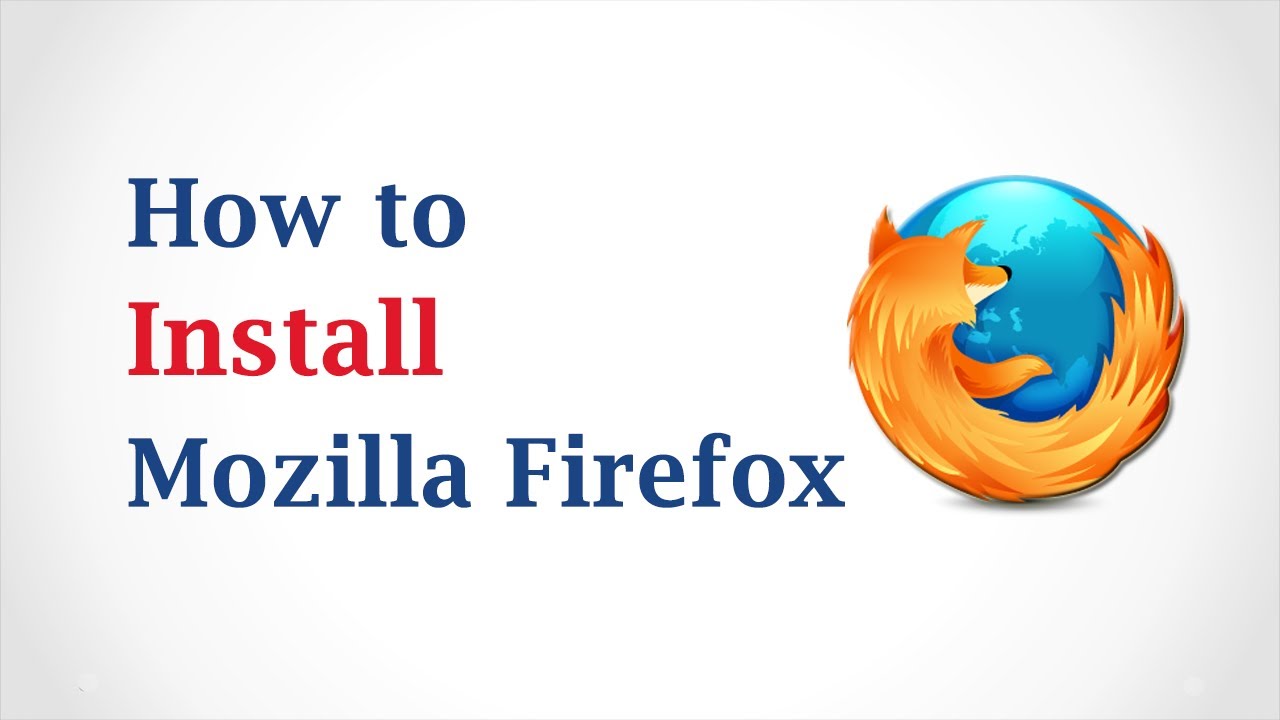 install mozilla firefox