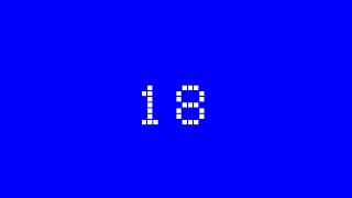 30 seconds countdown timer blue background | 30 seconds timer
