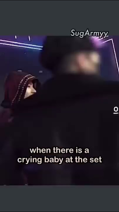 taehyung is so good with babies !