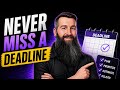 How to Never Miss a Deadline Again with Simple AI Tools