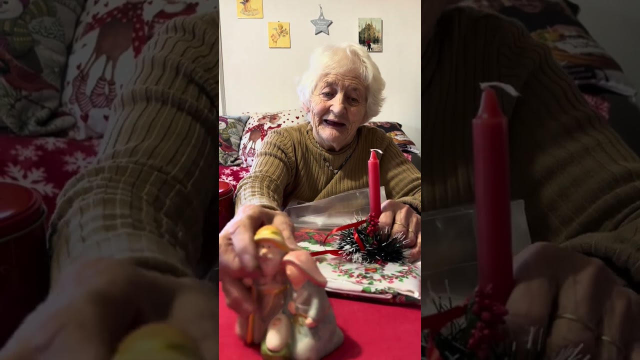 che bello aprire i regali sono proprio contenta grazie