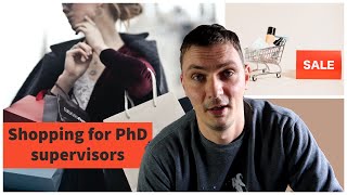 How to choose a PhD supervisor (4 things to know)
