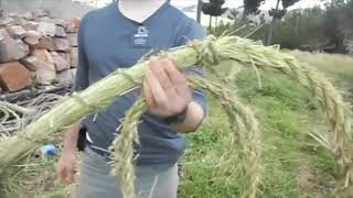 How to make a grass bullwhip - LA Whip Con Video Entry