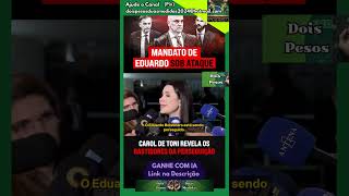 🔥 CAROL DE TONI DETONA NARRATIVA DA ESQUERDA CONTRA EDUARDO!