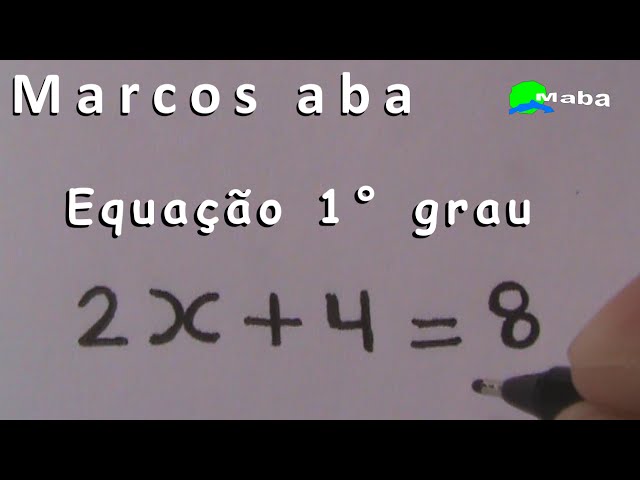 Equação do 1º grau #equacao #equacaodo1grau #aprendanotik