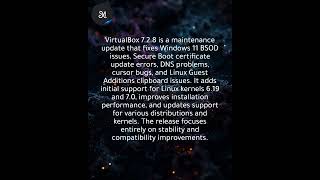 VirtualBox 7.2.8 brings fixes for Windows 11 BSOD, Secure Boot, and other issues