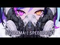 DIORAMA ❥ speedpaint