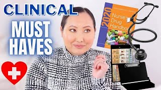 NURSING STUDENT ESSENTIALS CLINICAL HAUL | WHAT&#39;S IN MY BAG