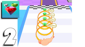 Gem Stack - Gameplay Part 2 Levels 10-17 (Android, iOS) - All Levels