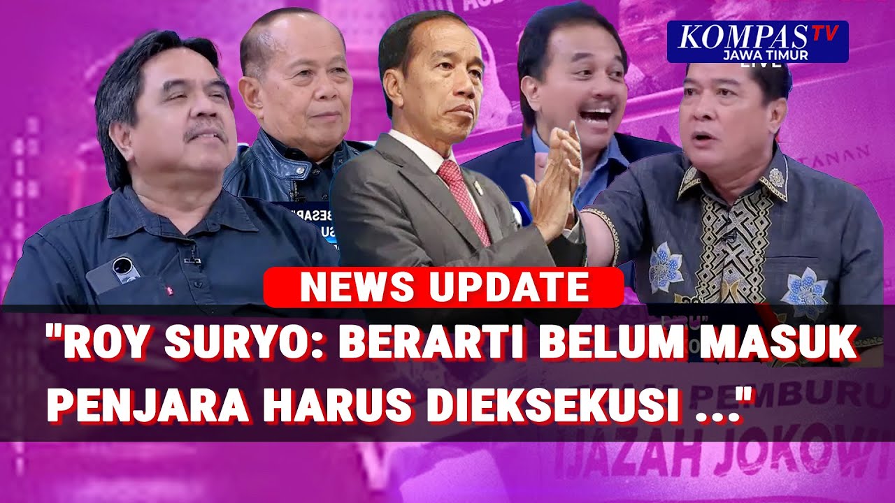 Debat Sengit! Roy Suryo vs Silfester Saling Ngotot Bahas 'Orang Besar' Kasus Ijazah Jokowi!