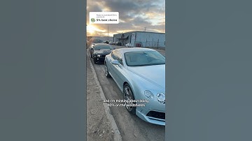 The ZL1 & BENTLEY Continental GT Getting 5% Tint Today! #camaro #bentley #car