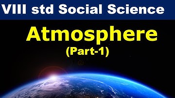 8th std  Geography Lesson 3 Atmosphere