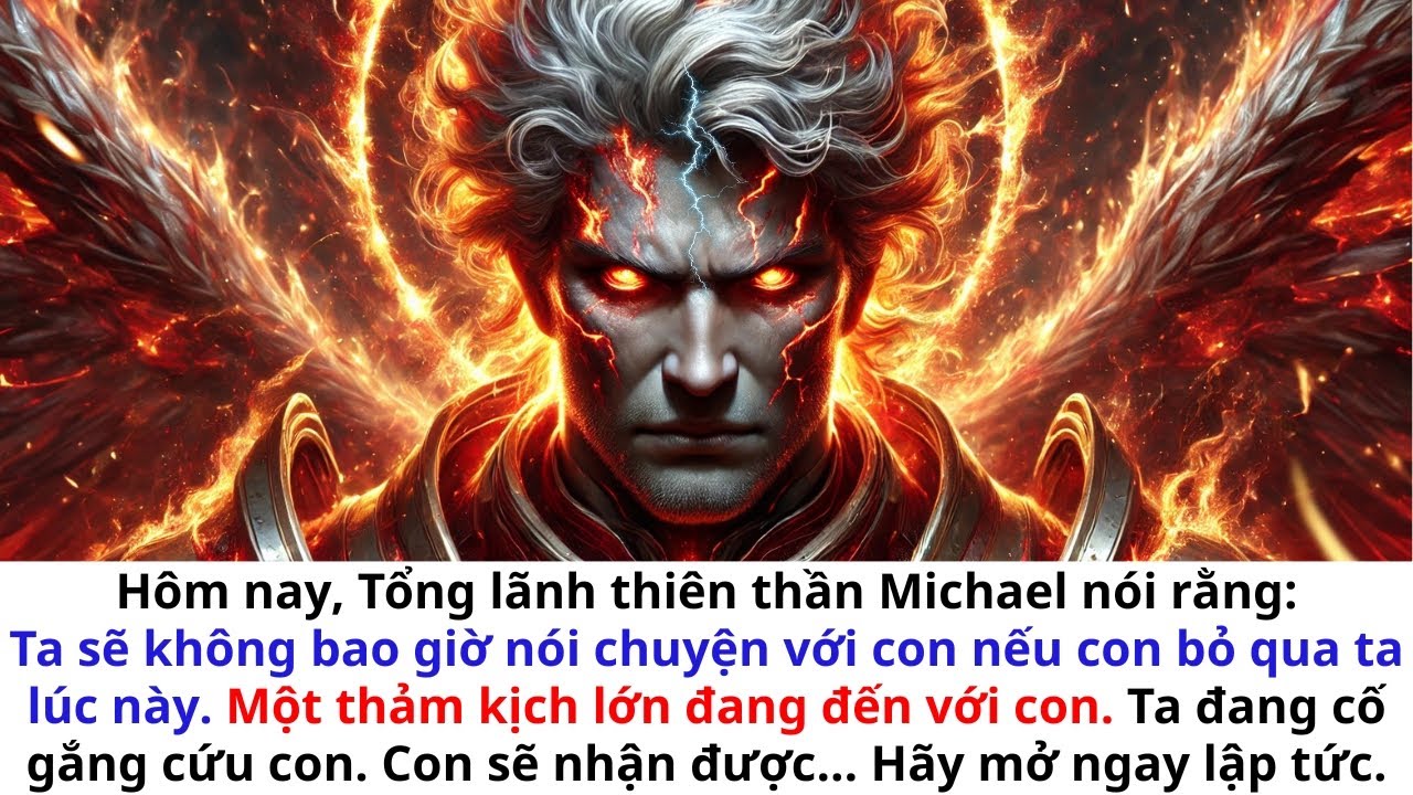 👉Hôm nay, Tổng lãnh thiên thần Michael nói: Ta sẽ không bao giờ nói chuyện với con nữa nếu con bỏ...