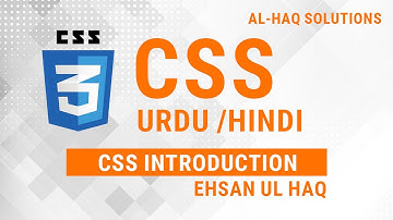 CSS Introduction Tutorial for Beginners in Hindi / Urdu | Learn Css3 | Complete CSS Course