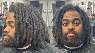 2 YEAR DREADLOCK JOURNEY ENDS NOW! WASH & STYLE W/ HAIRCUT TRANSFORMATION