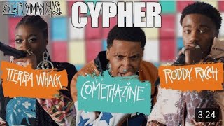 Roddy Ricch, Comethazine and Tierra Whack’s 2019 XXL Freshman Cypher REACTION VIDEO