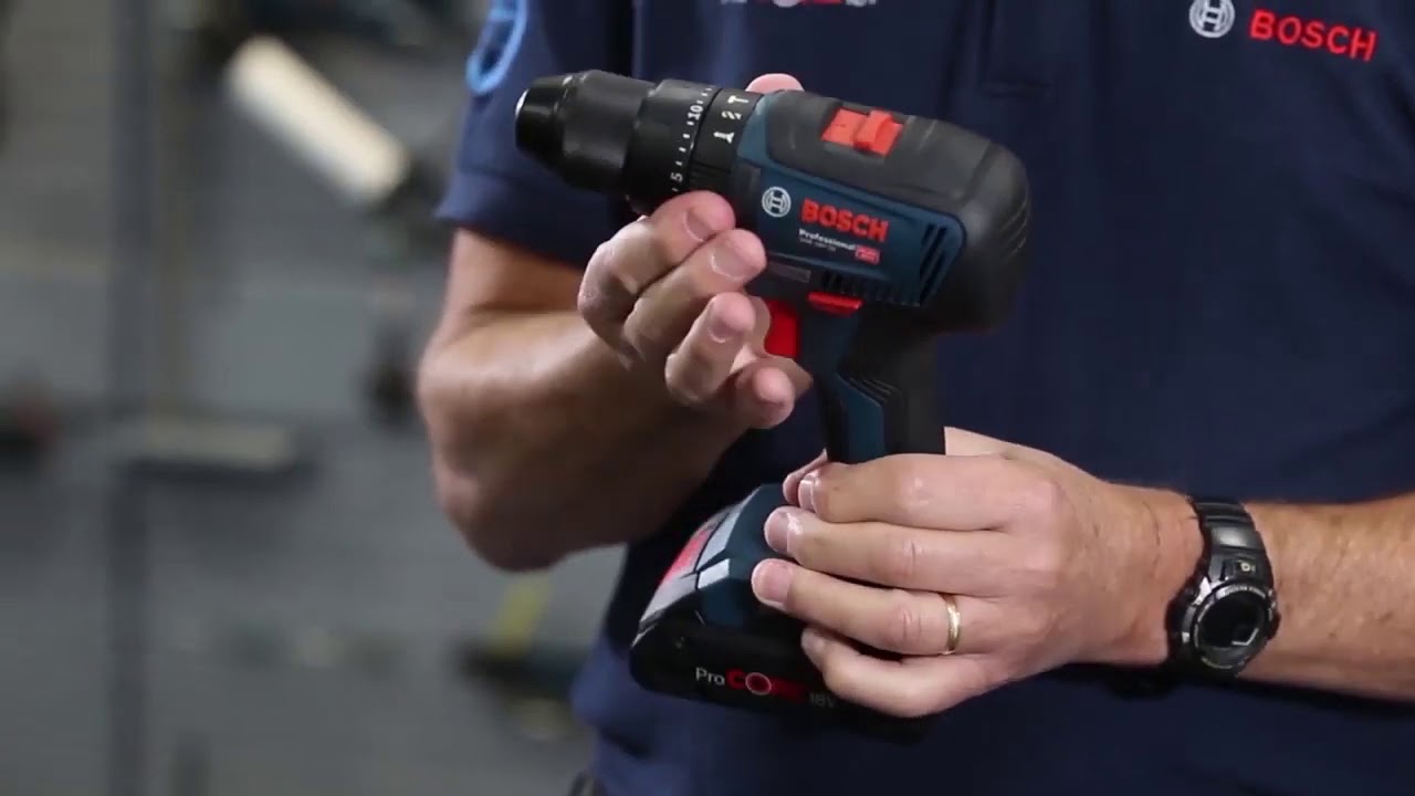 Perceuse Visseuse Sans Fil Brushless Gsr 18v 55 De Bosch Professional Youtube