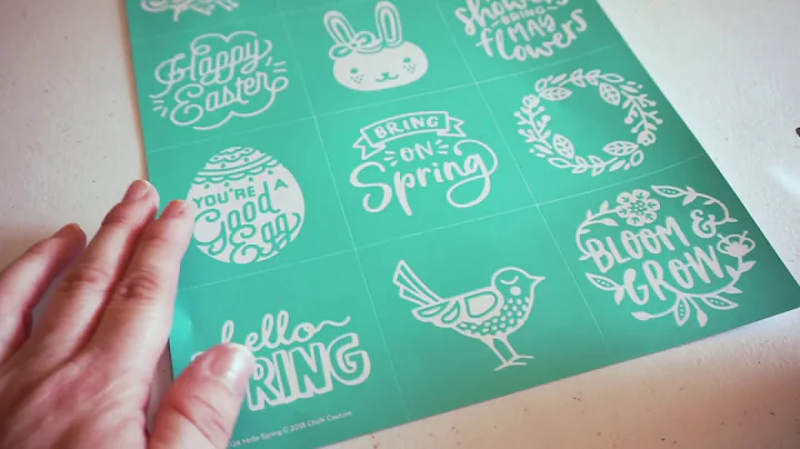 What is Chalk Couture?  Featuring Hello Spring
