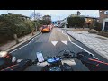 RUSH HOUR. Part 1. | YAMAHA MT-07 AKRAPOVIC + QUICKSHIFTER [4K]