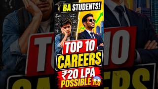 BA Complete? Try These High Salary Careers 💰