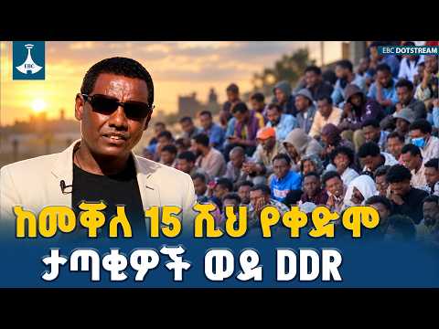 ከመቐለ 15 ሺህ የቀድሞ ታጣቂዎች ወደ DDR - የብሔራዊ ተሃድሶ ኮሚሽን ምክትል ኮሚሽነር ብርጋዴር ጄኔራል ደርቤ መኩሪያው | DDR |