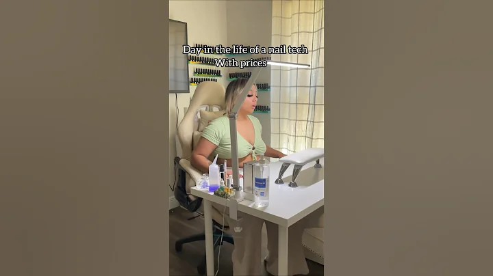 Day in the life of a Nail Tech WITH PRICES ✨🤭 #DITL #clermontnails #winternails #vbp #teamvbp