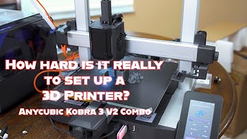 Is 3D Printing actually that hard? | Anycubic Kobra 3 V2 Combo