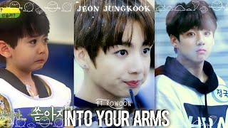 BTS | JUNGKOOK | INTO YOUR ARMS | FT ROWOON | CUTE EDIT | BTS WHATSAPP STATUS