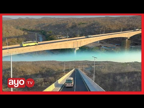 DRONE VIDEO MAGARI YAANZA KUPITA DARAJA JIPYA LA WAMI TAA NA CAMERA KILA KONA AJALI ZITAPUNGUA