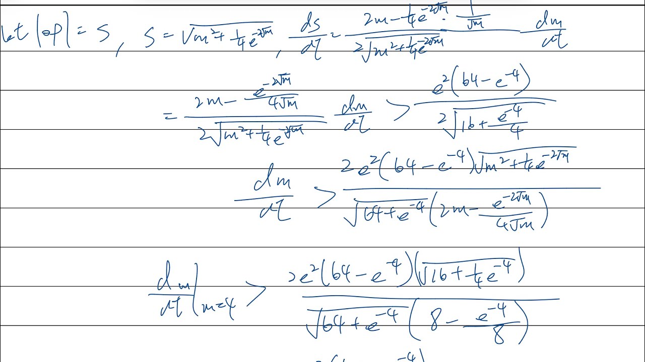 DSE M2 Rate of change Easy but troublesome #5294