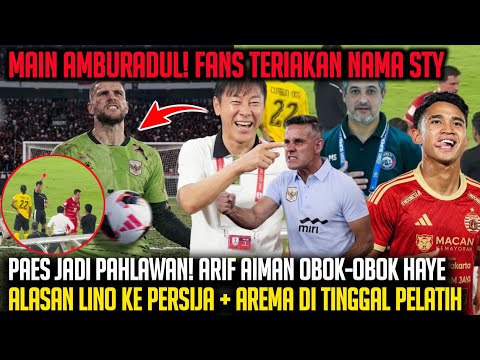 idebet x efek88 - MUKA TARUH DIMANA❗️Timnas Main Amburadul😱 Marcos Tinggalkan Arema😭 Alasan Marselino Pilih Persija🐊