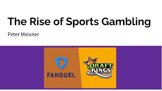 Marketing Trend Project: The Rise of Sports Gambling
