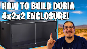 Dubia Roaches Enclosure 4x2x2! How to assemble Dubia 4x2x2 V2 enclosure