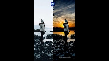 How to Replace The Sky In a Photo With Photoshop (Including Reflection!) #graphics