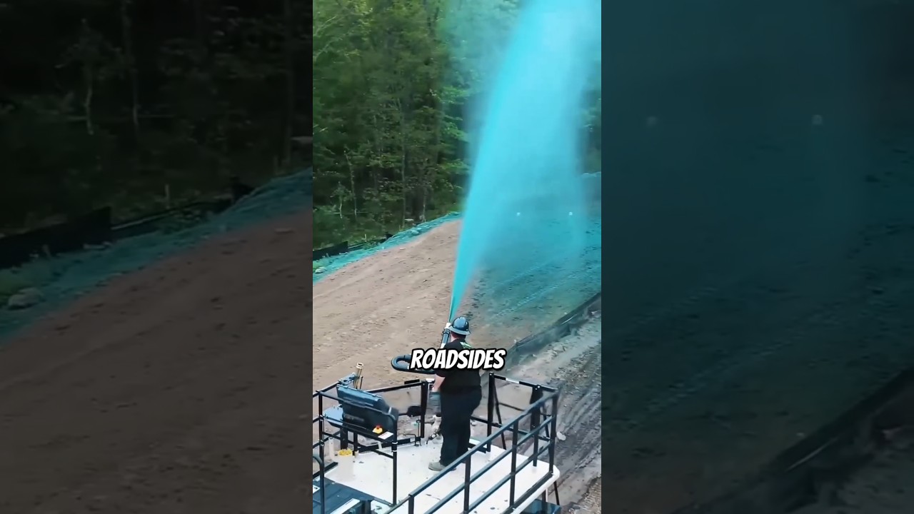 Гидропосев в горах