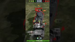 10,000 Damage in FV217 Badger | WoT Blitz #shorts #wotblitz #worldoftanksblitz