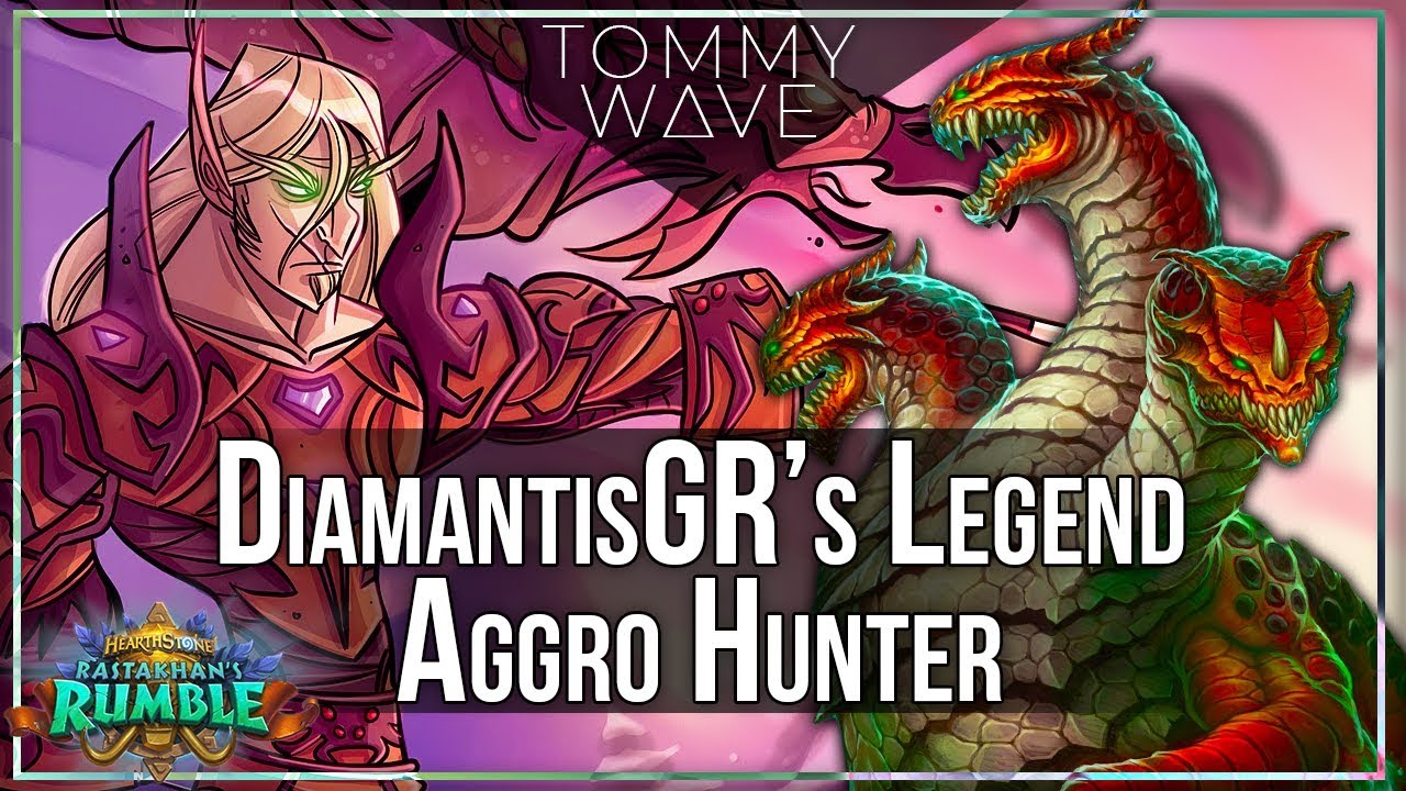 DiamantisGR's Legend Aggro Hunter Hearthstone Decks YouTube