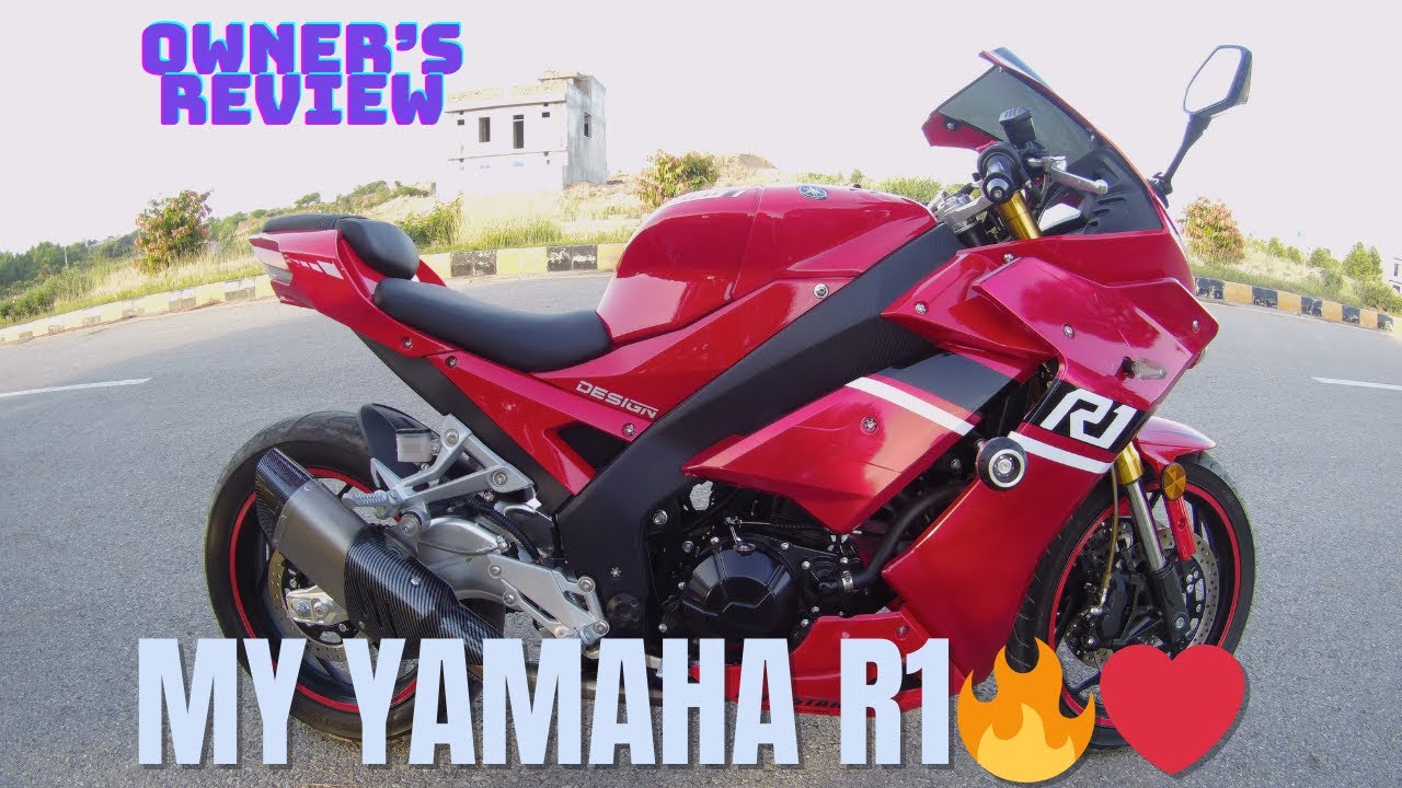 My Yamaha R1🔥 ️ | Yamaha R1 Owner Detailed Review | Replica Bike - YouTube
