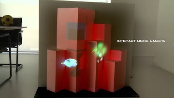 Interactive spatial augmented reality in Unity