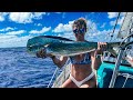 Girls Sail To RUM Cay, Bar Hopping And Spearing Grouper! S2:E50